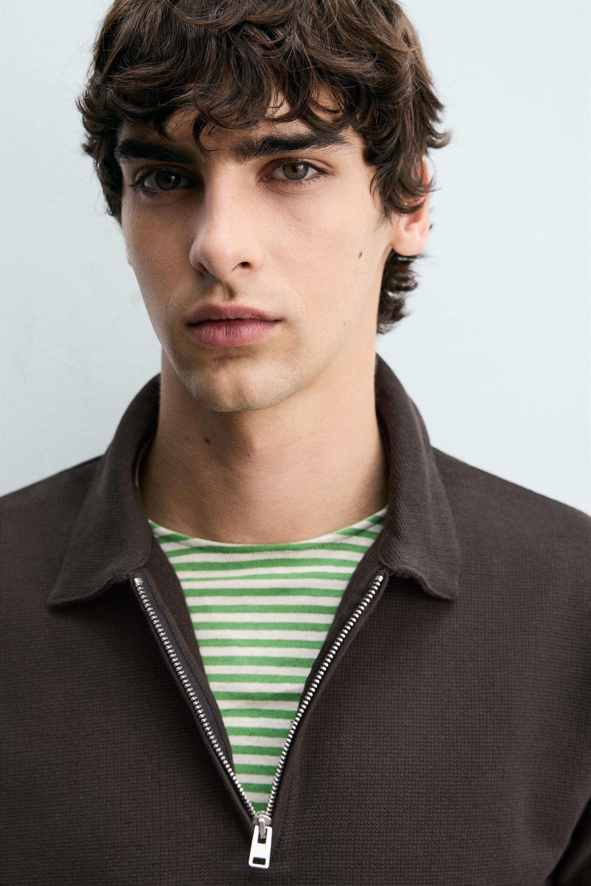 SWEAT POLO À ZIP